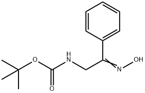 (2-HYDROXYIMINO-2-PHENYL-ETHYL)-CARBAMIC ACID TERT-BUTYL ESTER Structural