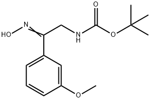 [2-HYDROXYIMINO-2-(3-METHOXY-PHENYL)-ETHYL]-CARBAMIC ACID TERT-BUTYL ESTER Structural