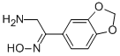 2-AMINO-1-BENZO[1,3]DIOXOL-5-YL-ETHANONE OXIME Structural