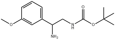 [2-AMINO-2-(3-METHOXY-PHENYL)-ETHYL]-CARBAMIC ACID TERT-BUTYL ESTER