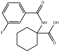 1-(3-FLUORO-BENZOYLAMINO)-CYCLOHEXANECARBOXYLIC ACID