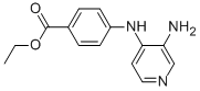 4-(3-AMINOPYRIDIN-4-YLAMINO)BENZOIC ACID ETHYL ESTER Structural