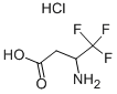 2-AMINO-4,4,4-TRIFLUORO-N-BUTYRIC ACID HYDROCHLORIDE Structural