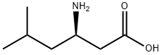 (R)-3-AMINO-5-METHYL-HEXANOIC ACID
 Structural