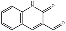 2-OXO-1,2-DIHYDRO-QUINOLINE-3-CARBALDEHYDE Structural