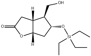 (3aR,4S,5R,6aS)-4-(hydroxyMethyl)-5-(triethylsilyloxy)-hexahydro-cyclopentafuran-2-one