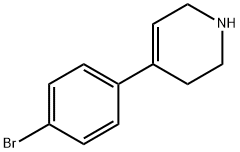 4-(4-BROMO-PHENYL)-1,2,3,6-TETRAHYDRO-PYRIDINE Structural