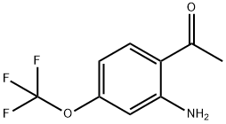 Ethanone,1-[2-amino-4-(trifluoromethoxy)phenyl]- Structural