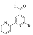 METHYL 6-BROMO-2,2'-BIPYRIDINE-4-CARBOXYLATE Structural