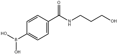 4-(3-HYDROXYPROPYLCARBAMOYL)BENZENEBORONIC ACID 97 Structural