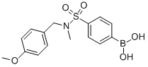 4-[N-METHYL-N-(4-METHOXYBENZYL)SULPHAMOYL]BENZENEBORONIC ACID 96