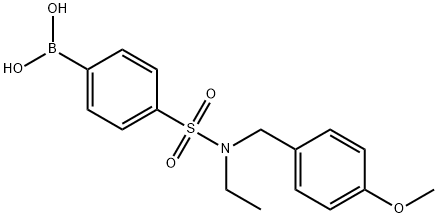 4-[N-ETHYL-N-(4-METHOXYBENZYL)SULPHAMOYL]BENZENEBORONIC ACID 98