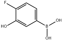 4-FLUORO-3-HYDROXYBENZENEBORONIC ACID 98 Structural