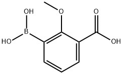 3-BORONO-2-METHOXYBENZOIC ACID Structural