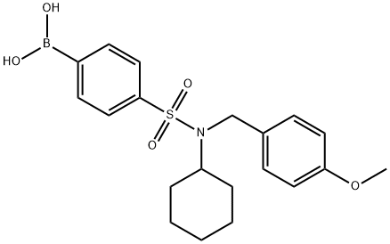 4-(N-CYCLOHEXYL-N-(4-METHOXYBENZYL)SULFAMOYL)PHENYLBORONIC ACID