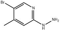 1-(5-bromo-4-methylpyridin-2-yl)hydrazine Structural