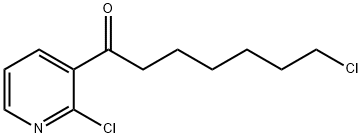 2-CHLORO-3-(7-CHLOROHEPTANOYL)PYRIDINE