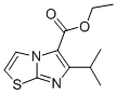 IMIDAZO[2,1-B]THIAZOLE-5-CARBOXYLIC ACID, 6-(1-METHYLETHYL)-, ETHYL ESTER Structural