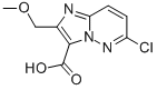 2-METHOXYMETHYL-5-CHLORO-IMIDAZO[1,2-B]PYRIDAZINE 3-CARBOXYLIC ACID Structural