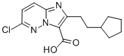 2-(2-CYCLOPENTYLETHYL)-6-CHLORO-IMIDAZO[1,2-B]PYRIDAZINE-3-CARBOXYLIC ACID