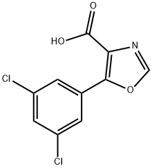 5-(3,5-DICHLOROLPHENYL)-1,3-OXAZOLE-4-CARBOXYLIC ACID