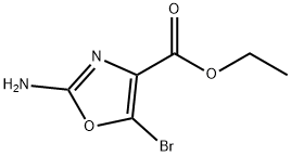 4-Oxazolecarboxylic acid, 2-amino-5-bromo-, ethyl ester