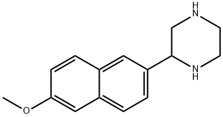 2-(6-METHOXYNAPHTHALEN-2-YL)PIPERAZINE