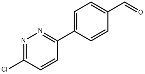 4-(6-Chloropyridazin-3-yl)benzaldehyde Structural