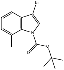 3-BROMO-7-METHYLINDOLE-1-CARBOXYLIC ACID TERT-BUTYL ESTER