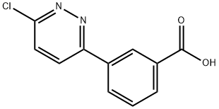 3-(6-Chloropyridazin-3-yl)benzoic acid