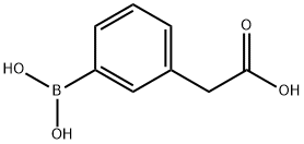 3-(Carboxymethyl)benzeneboronic acid Structural