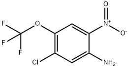 5-CHLORO-2-NITRO-4-TRIFLUOROMETHOXY-PHENYLAMINE Structural