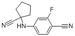 4-(1-CYANOCYCLOPENTYLAMINO)-2-FLUOROBENZONITRILE