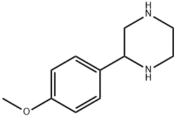 2-(4-METHOXY-PHENYL)-PIPERAZINE Structural