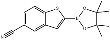 5-Cyano-2-(4,4,5,5-tetramethyl-1,3,2-dioxaborolan-2-yl)-benzo[b]thiophene