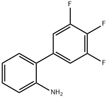 3',4',5'-trifluorobiphenyl-2-aMine Structural Picture