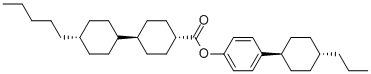 TRANS,TRANS-4-(TRANS-4-PROPYLCYCLOHEXYL)-PHENYL 4''-PENTYLBICYCLOHEXYL-4-CARBOXYLATE