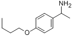 BENZYLAMINE, p-BUTOXY-alpha-METHYL- Structural