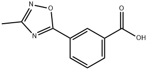 3-(3-Methyl-1,2,4-oxadiazol-5-yl)benzoic acid,3-(3-Methyl-1,2,4-oxadiazol-5-yl)benzoic acid 97%