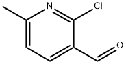 2-CHLORO-3-FORMYL-6-PICOLINE Structural