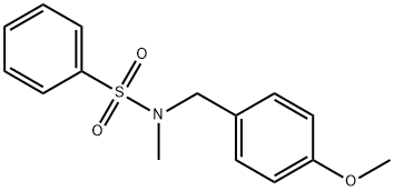 N-(4-METHOXYBENZYL)-N-METHYLBENZENESULFONAMIDE