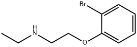 [2-(2-BROMOPHENOXY)ETHYL]ETHYLAMINE HYDROCHLORIDE Structural