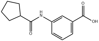 3-[(CYCLOPENTYLCARBONYL)AMINO]BENZOIC ACID