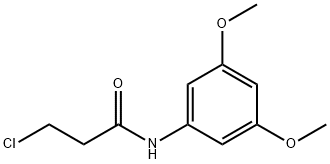 3-chloro-N-(3,5-dimethoxyphenyl)propanamide