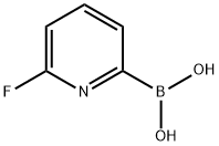 6-Fluoropyridine-2-boronic acid Structural