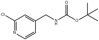 tert-butyl N-[(2-chloropyridin-4-yl)Methyl]carbaMate Structural