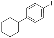 BENZENE, 1-CYCLOHEXYL-4-IODO- Structural