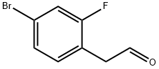 2-(4-BROMO-2-FLUOROPHENYL)ACETALDEHYDE Structural