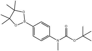 Methyl-[4-(4,4,5,5-tetramethyl-[1,3,2]dioxaborolan-2-yl)-phenyl]-carbamic acid tert-butyl ester