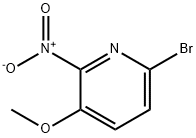 6-Bromo-3-methoxy-2-nitro-pyridine Structural